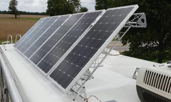 RV Solar Installation